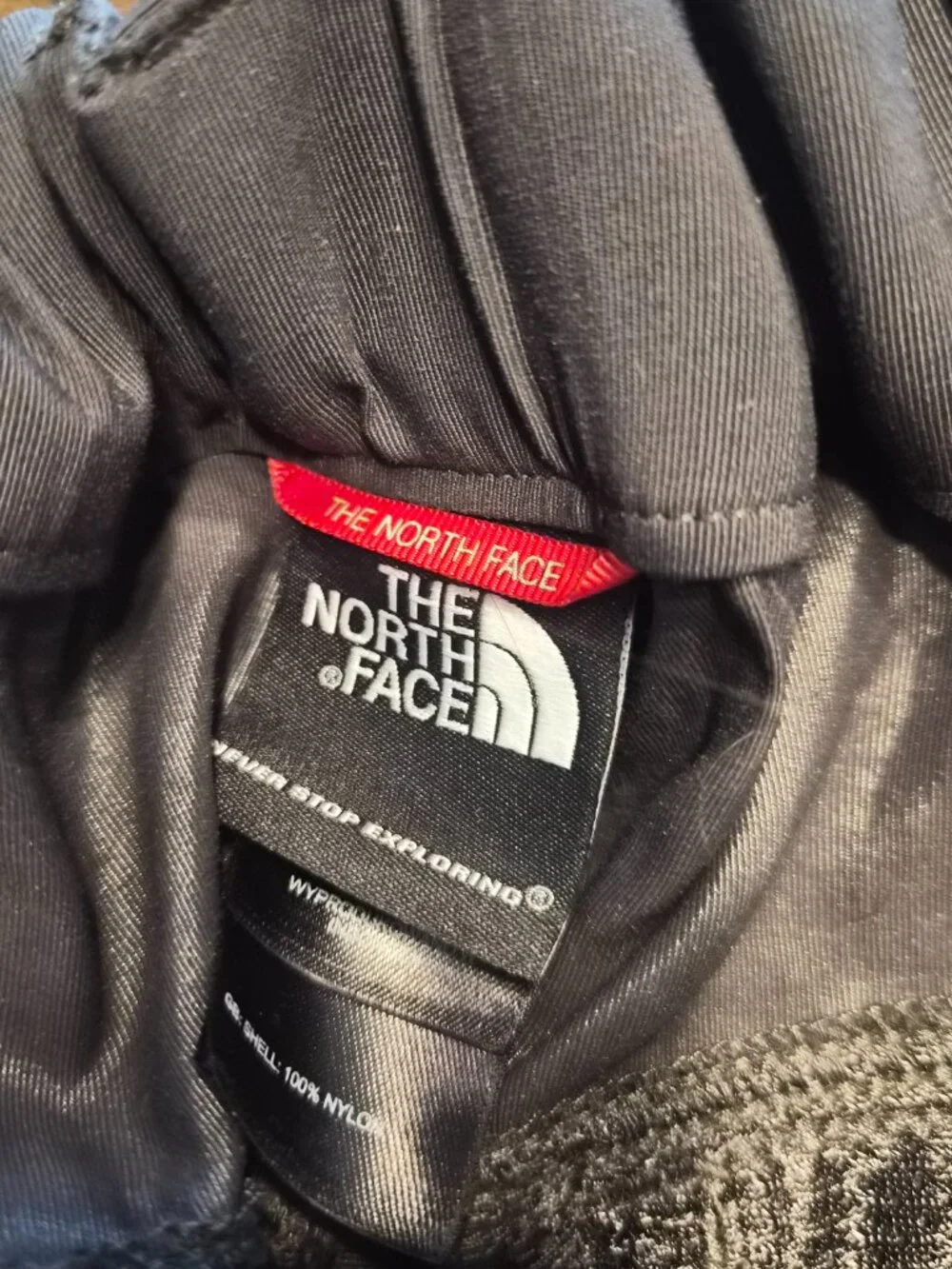 The North Face Cargo Pants Men XL Black Nylon Convertible Shorts Hiking G689